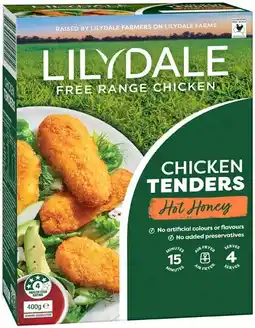 Coles NEW Lilydale Chicken Tenders 400g offer