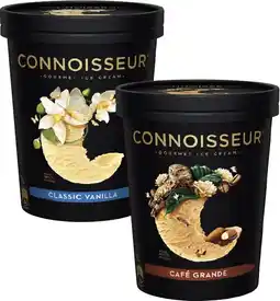 Coles Connoisseur Ice Cream Tub 1 Litre offer