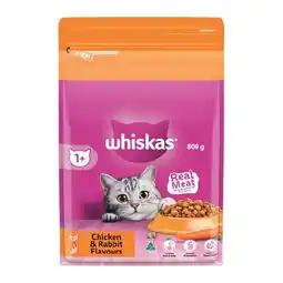 Woolworths Whiskas Dry Cat Food 800g offer