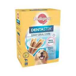 Woolworths Pedigree Dentastix Dog Treats Pk 28 offer
