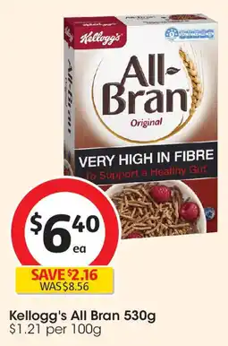 Coles Kellogg's All Bran offer