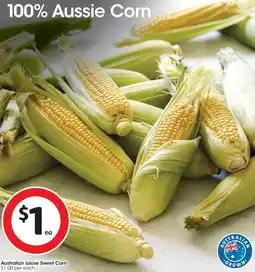Coles Australian Loose Sweet Corn offer