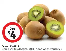 Coles Green kiwifruit offer