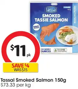 Coles Tassal Smoked Salmon offer