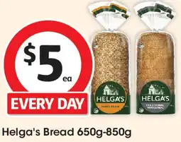 Coles Helga's Bread offer