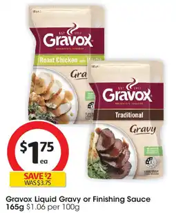 Coles Gravox Liquid Gravy or Finishing Sauce offer