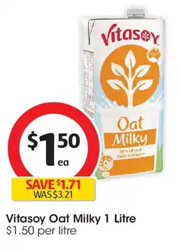 Coles Vitasoy Oat Milky offer