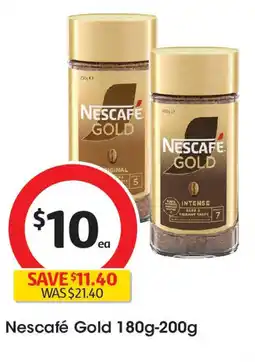 Coles Nescafé Gold offer