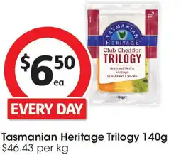 Coles Tasmanian Heritage Trilogy offer