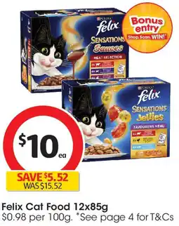 Coles Felix Cat Food offer