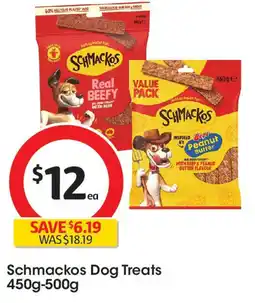 Coles Schmackos Dog Treats offer