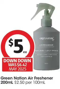 Coles Green Nation Air Freshener offer