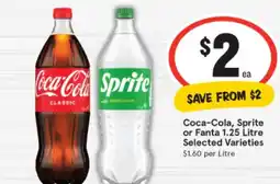 IGA Coca-cola, sprite or fanta offer