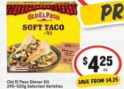 IGA Old El Paso Dinner Kit offer