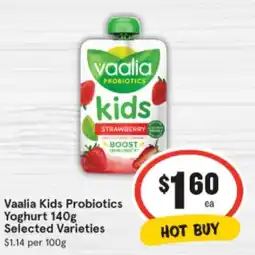 IGA Vaalia Kids Probiotics offer