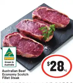 IGA Australian Beef Economy Scotch Fillet Steak offer