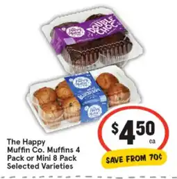 IGA The Happy Muffin Co. Muffins offer