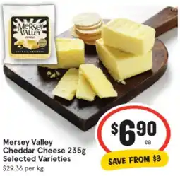 IGA Mersey Valley Cheddar Cheese offer