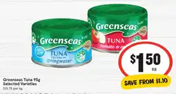 IGA Greenseas Tuna offer