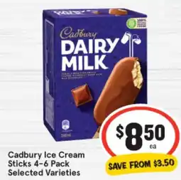 IGA Cadbury Ice Cream Sticks offer