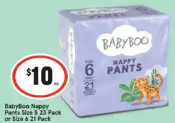 IGA BabyBoo Nappy Pants offer