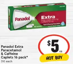 IGA Paracetamol 500 mg Fast & Effective Pain Relief offer