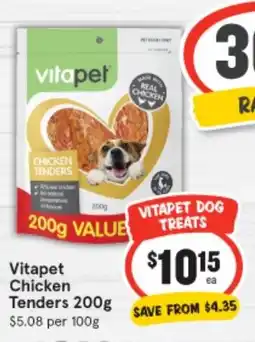 IGA Vitapet Chicken Tenders offer