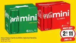 IGA Coca-Cola or Sprite offer