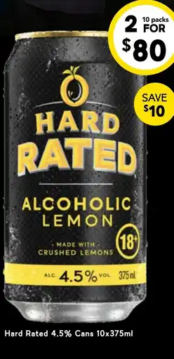 Drakes Hard Rated 4.5% Cans offer