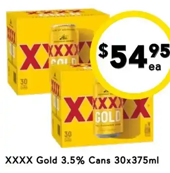Drakes XXXX Gold offer