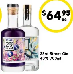 Drakes 23rd Street Gin offer