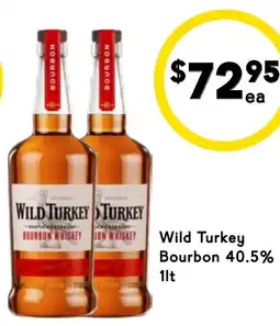 Drakes Wild Turkey Bourbon offer