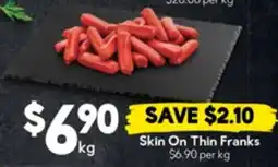 Drakes Skin On Thin Franks offer
