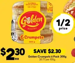 Drakes Golden Crumpets offer