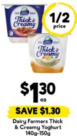 Drakes Dairy Farmers Thick & Creamy Yoghurt offer