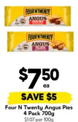 Drakes Four N Twenty Angus Pies offer