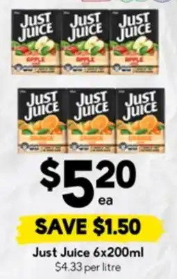 Drakes Just Juice offer