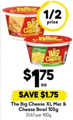 Drakes The Big Cheese XL Mac & Cheese Bowl offer