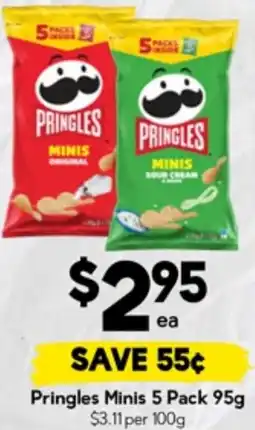 Drakes Pringles Minis offer