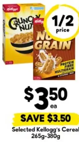 Drakes Kellogg's Cereal offer