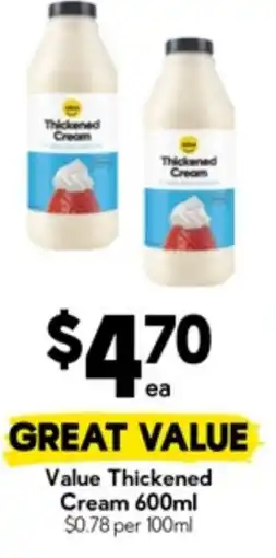 Drakes Value Thickened Cream offer