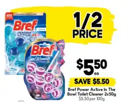Drakes Bref Power Active In The Bowl Toilet Cleaner offer