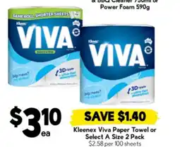 Drakes Kleenex Viva Paper Towel offer