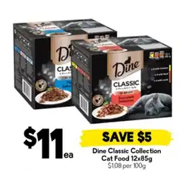 Drakes Dine Classic Collection Cat Food offer