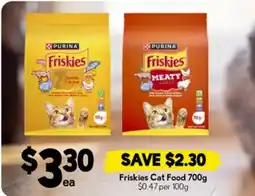 Drakes Friskies Cat Food offer