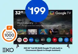 BIG W Eko 32" full hd qled offer
