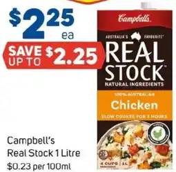 Foodland Campbell's Real Stock offer