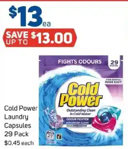 Foodland Cold Power Laundry Capsules offer