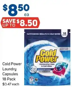 Foodland Cold Power Laundry Capsules offer