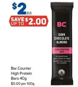 Foodland Bar Counter High Protein Bars offer